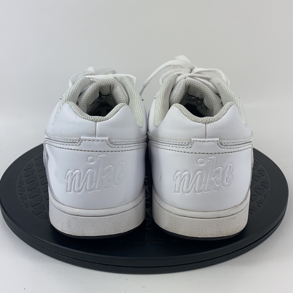Nike Ebernon Low Triple White Leather Athletic Shoes BV1167-100 Men’s Size 10.5 - Picture 6 of 12